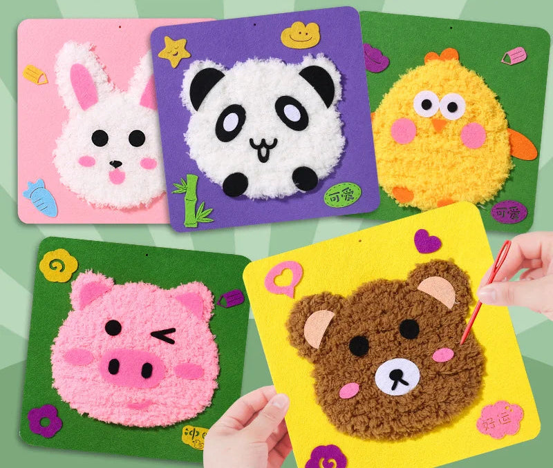 Artesanato Divertido com Animais Fofos