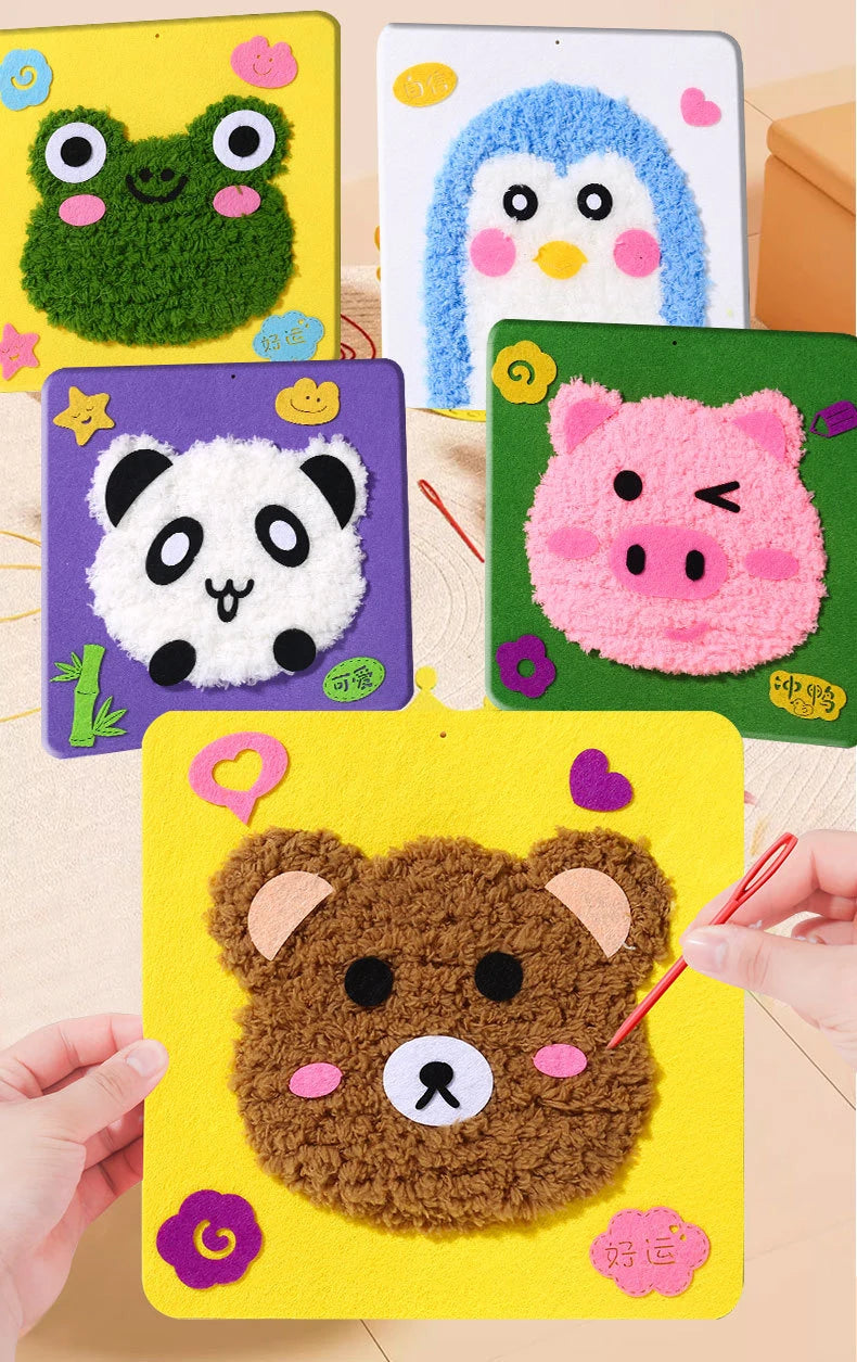 Artesanato Divertido com Animais Fofos